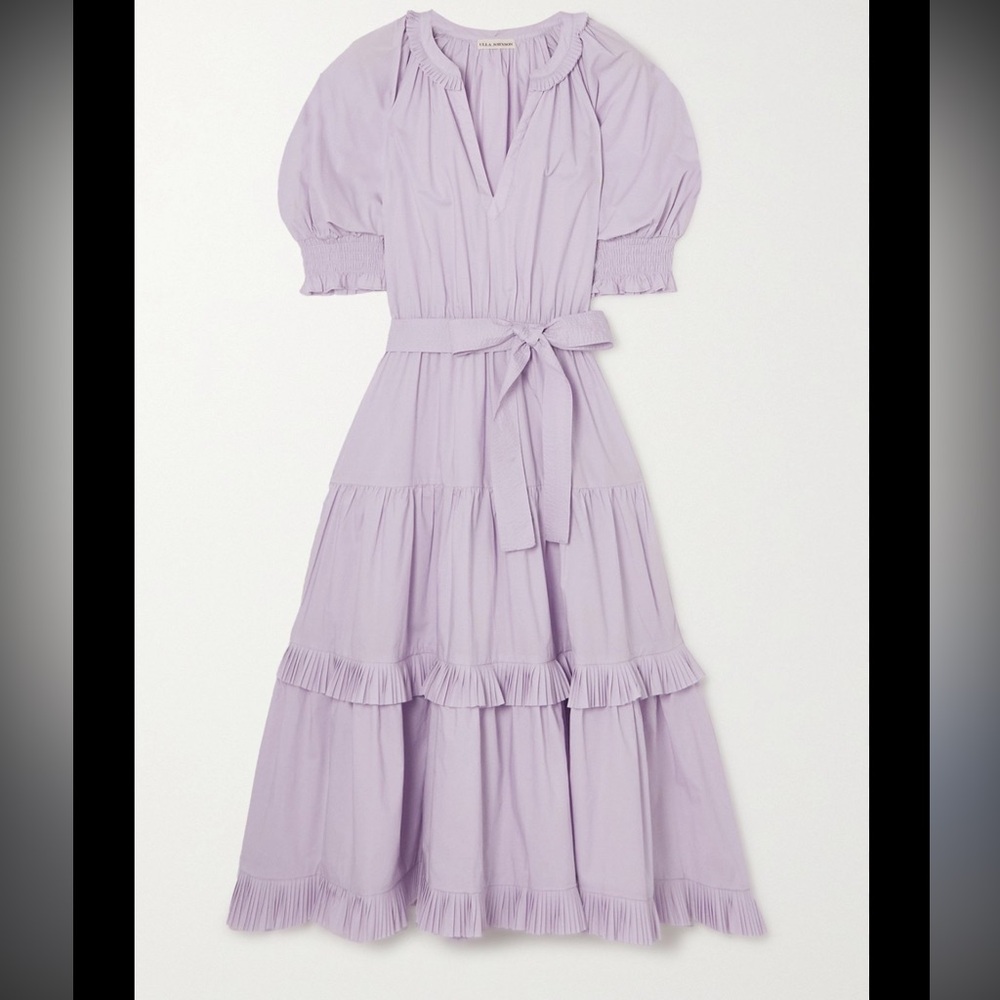 Ulla Johnson Lavender Midi Dress